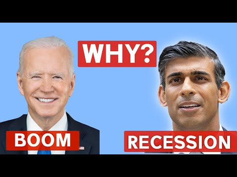 Why The UK economy is in Recession but US is Booming