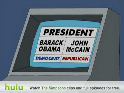 The Simpsons - Electronic Voting