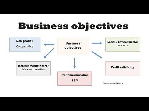 Business Objectives of firms