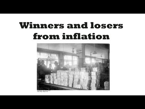 Winners and losers from inflation