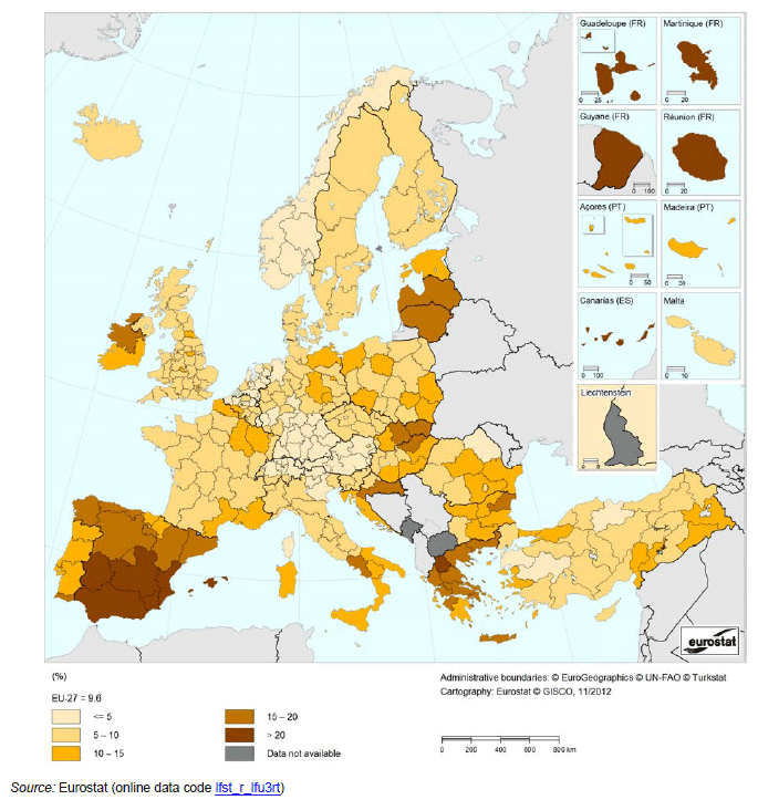 eu-unemployment-by-region-2011