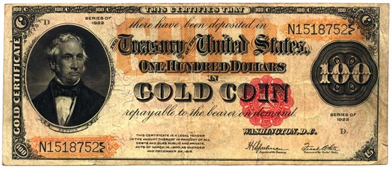 gold-standard-US-gold-certificate